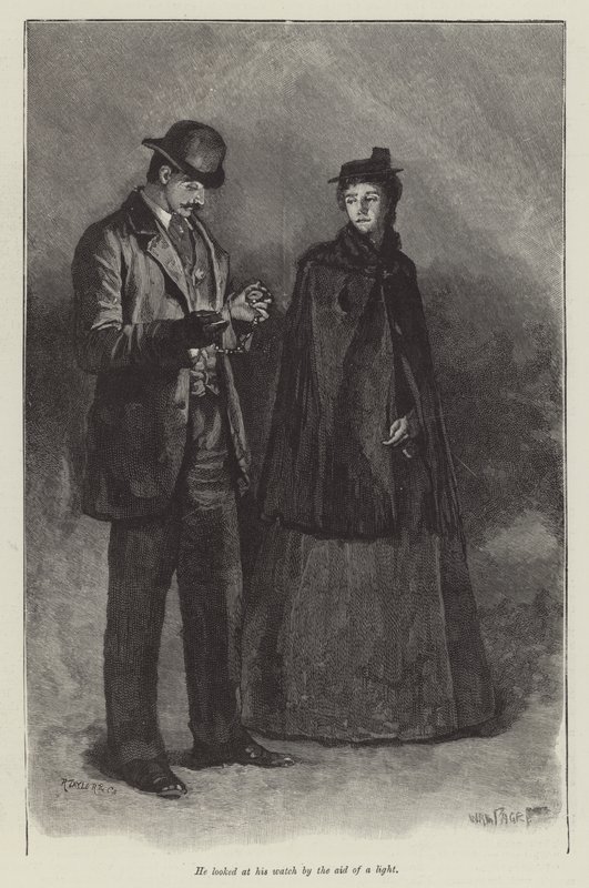 Die Verfolgung des Geliebten, von Thomas Hardy von Walter Paget