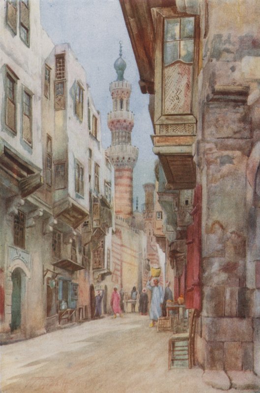 Tor der Moschee von Ibrahim Agha, Kairo von Walter Spencer-Stanhope Tyrwhitt
