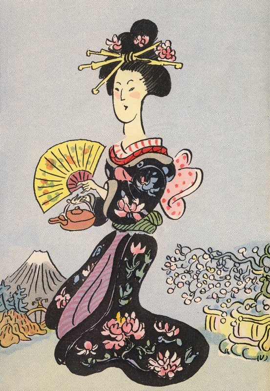 Walter Triers verrückte Kostüme: Japan von Walter Trier