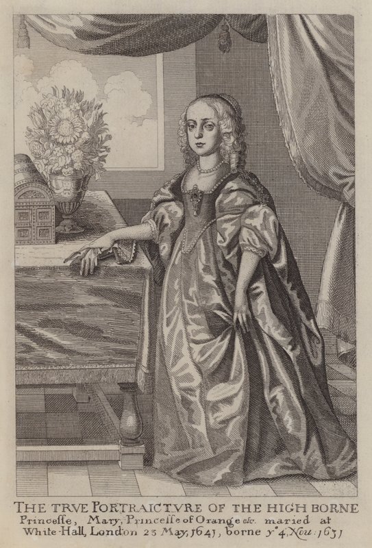 Mary, Prinzessin von Oranien von Wenceslaus (after) Hollar