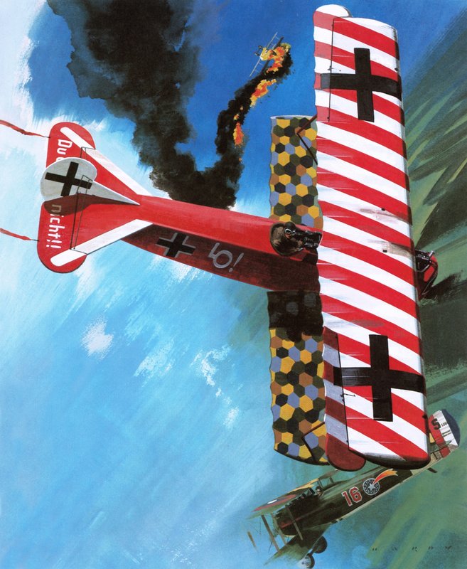 Fokker D VII von Wilf (20th century) Hardy