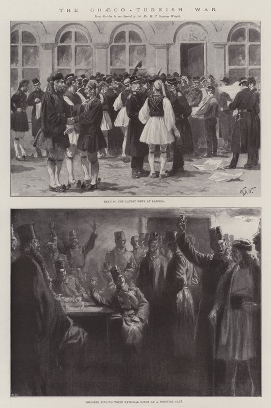 Der Griechisch-Türkische Krieg von William Barnes Wollen