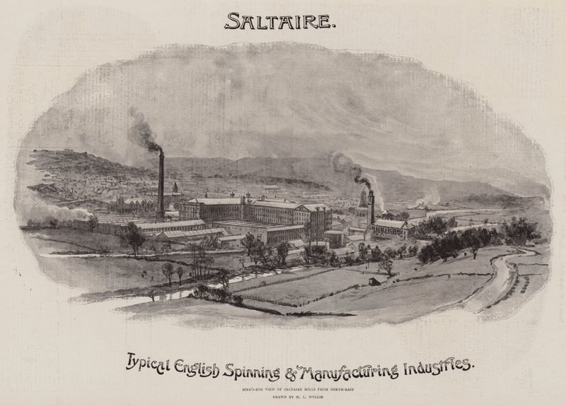 Werbung, Saltaire von William Lionel Wyllie