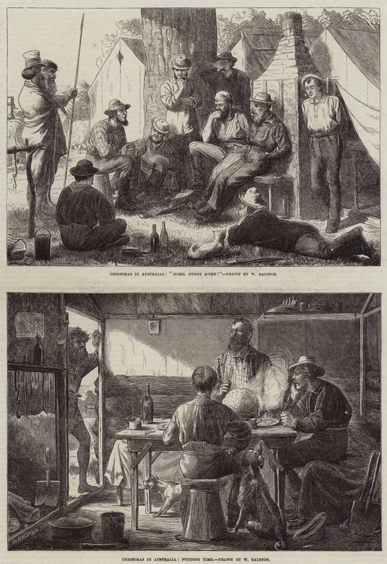 Weihnachten in Australien von William Ralston