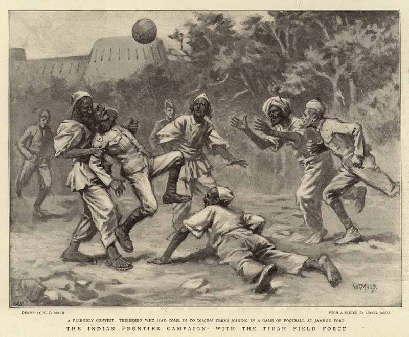 Die indische Grenzkampagne, mit der Tirah-Feldtruppe von William T. Maud