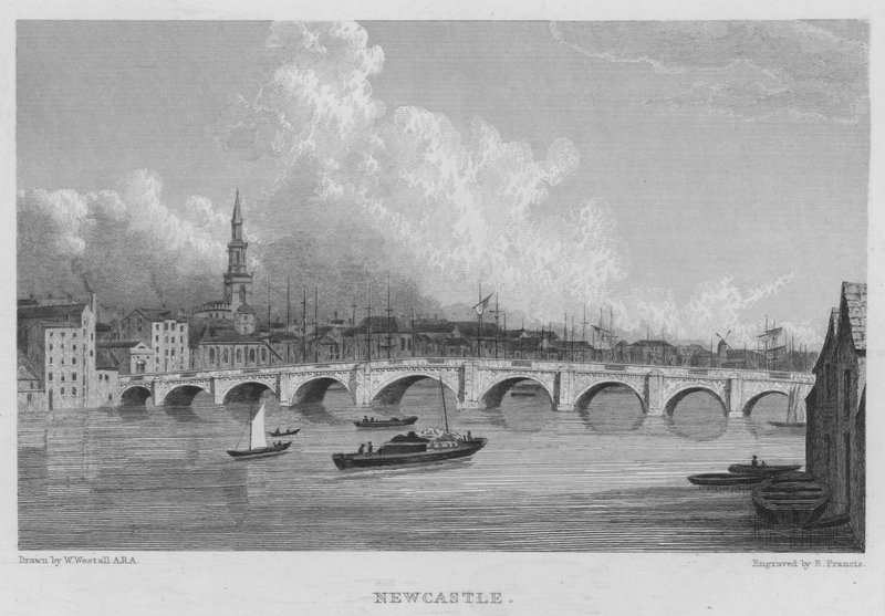 Newcastle von William (after) Westall