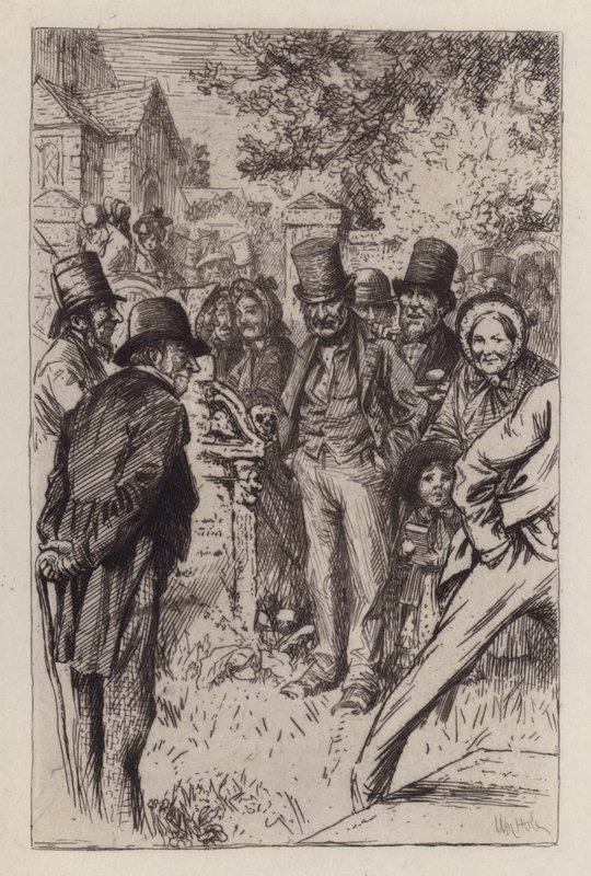 Ein schwacher, nutzloser Wicht von William Brassey (after) Hole