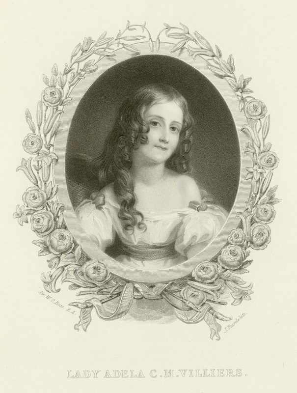 Lady Adela Corisande Maria Child Villiers von William Charles Ross