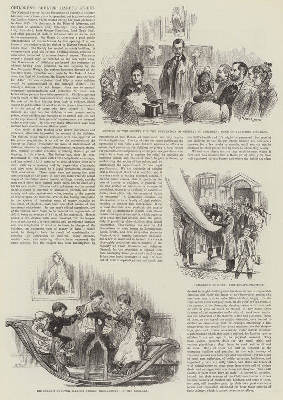 Kinderheim, Harpur Street von William Douglas Almond