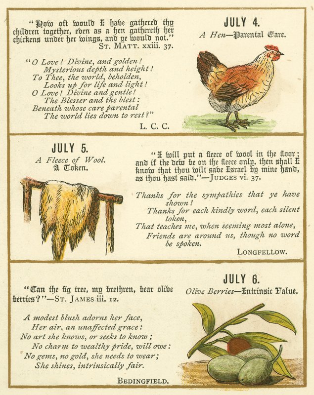 Seite aus dem Bibel-Emblem-Jubiläumsbuch von William Foster