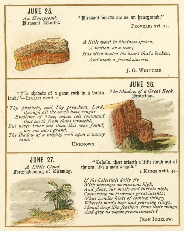 Seite aus dem Bibel-Emblem-Jubiläumsbuch von William Foster
