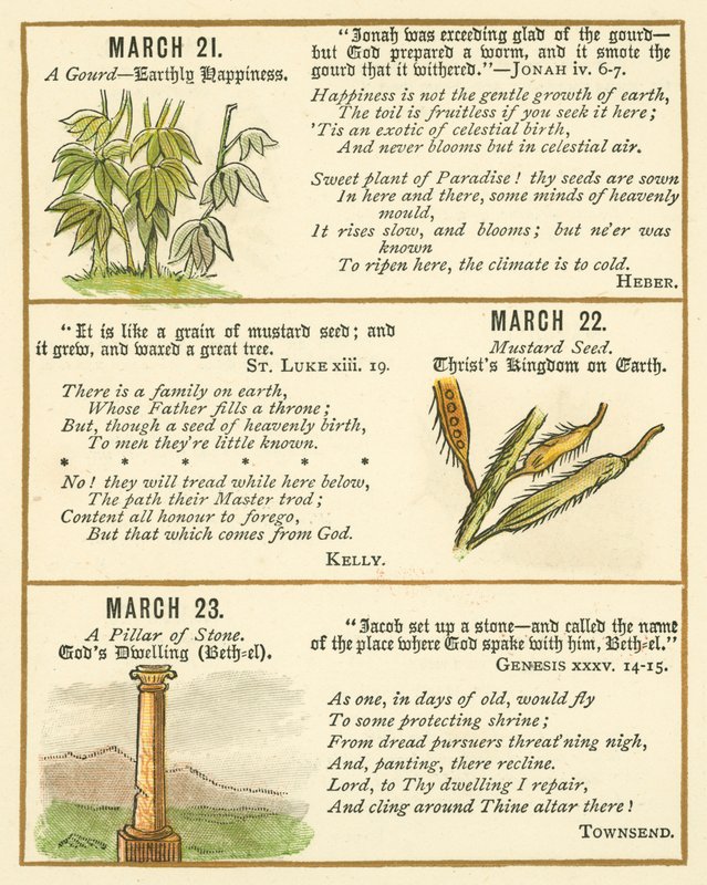 Seite aus dem Bibel-Emblem-Jubiläumsbuch von William Foster