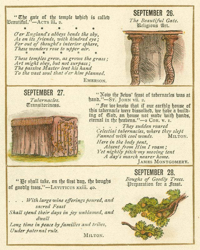 Seite aus dem Bibel-Emblem-Jubiläumsbuch von William Foster