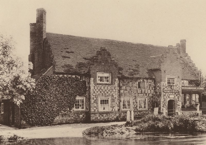 Das Postamt, Wickhambreaux, Kent von William Galsworthy Davie