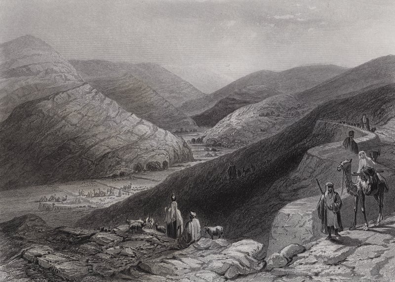 Etham, nahe Bethlehem von William H. Bartlett