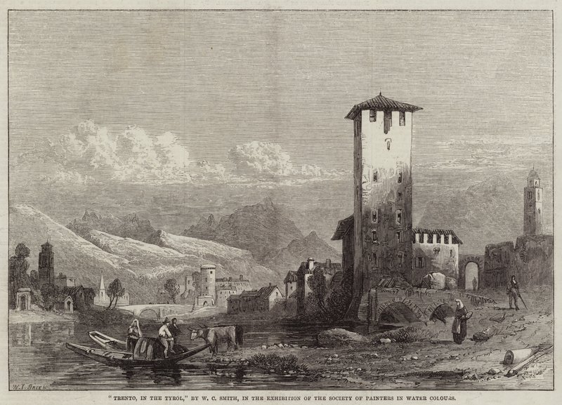 Trento, im Tirol von William Harding Collingwood Smith