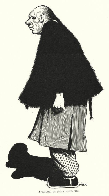 Ein Schneider namens Mustapha von William Heath Robinson