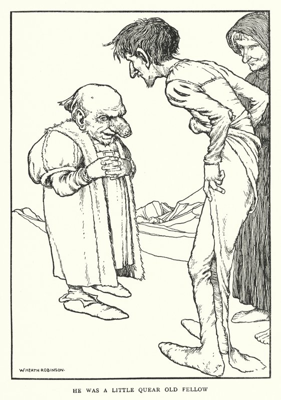 Er war ein kleiner seltsamer alter Kerl von William Heath Robinson