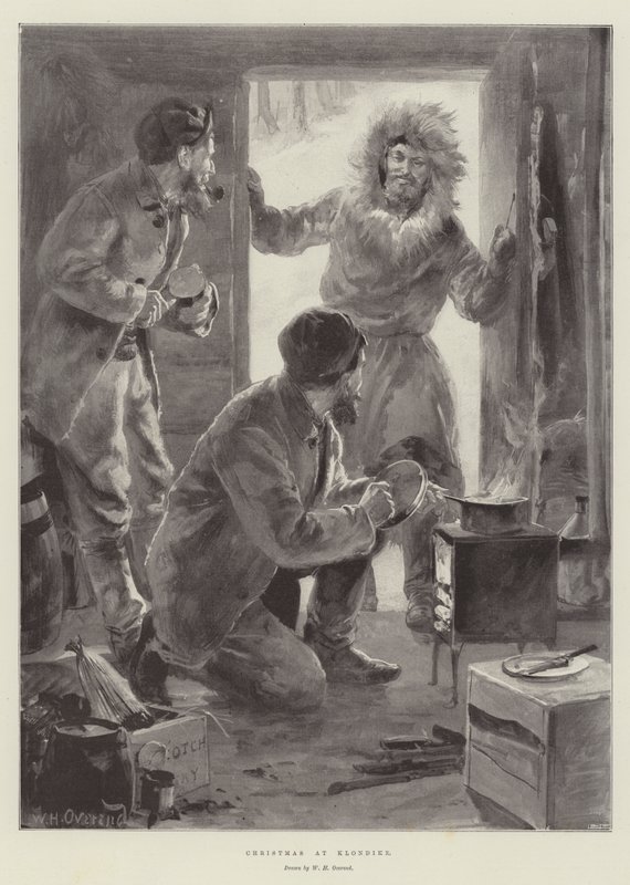 Weihnachten am Klondike von William Heysham Overend