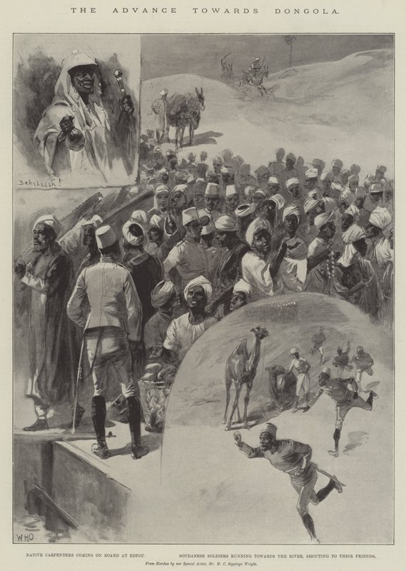 Der Vormarsch auf Dongola von William Heysham Overend