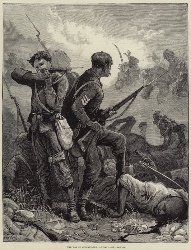 Der Krieg in Afghanistan, in der Enge von William Heysham Overend
