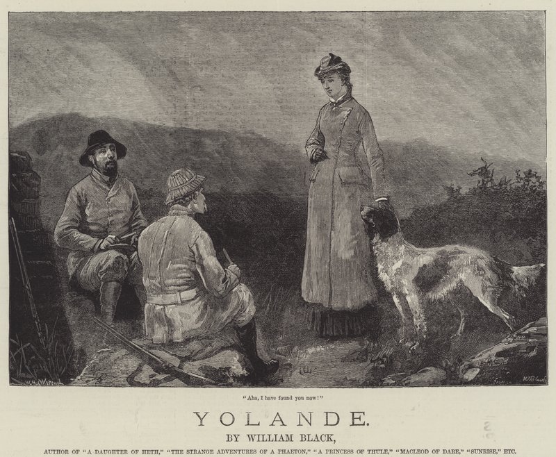 Yolande, von William Black von William Heysham Overend