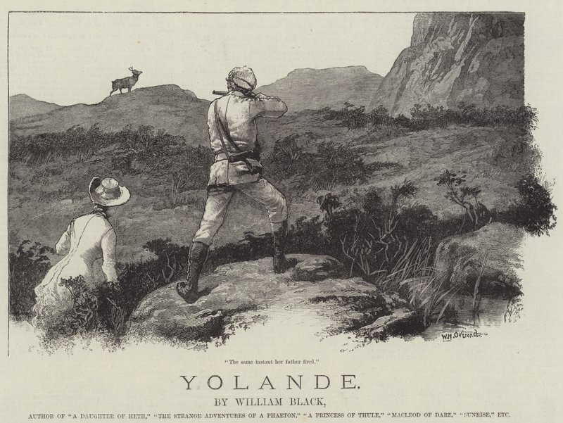 Yolande, von William Black von William Heysham Overend