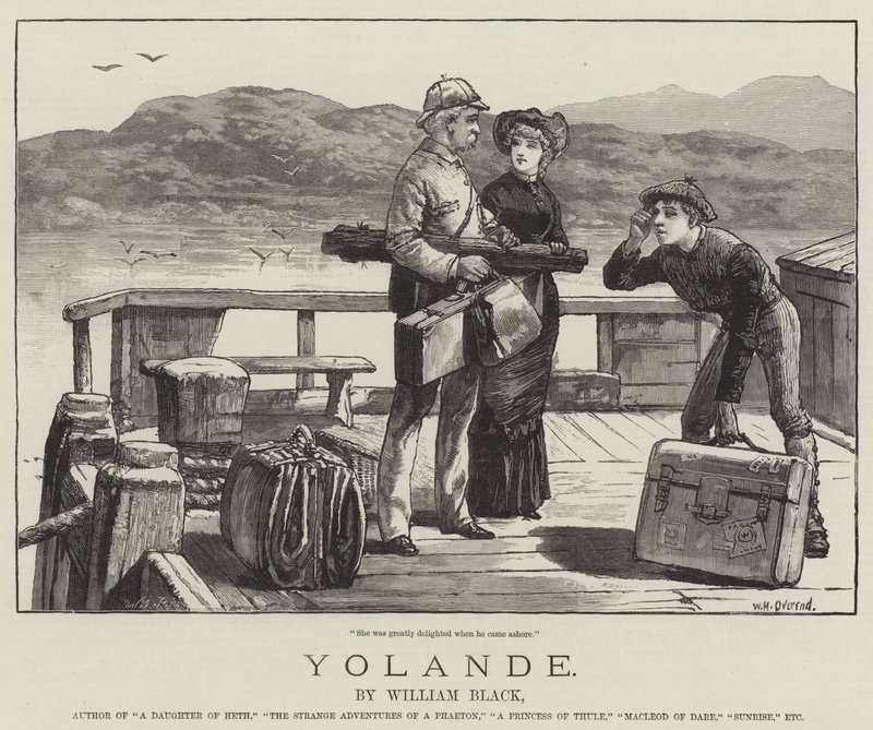 Yolande, von William Black von William Heysham Overend