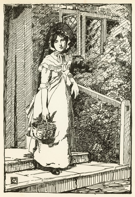 Illustration für Das verlassene Dorf von Oliver Goldsmith von William Lee Hankey
