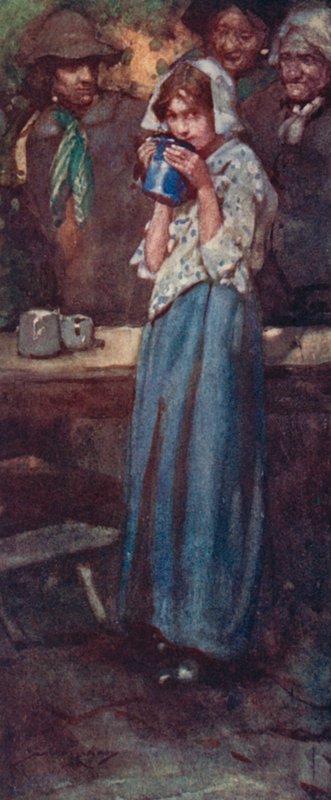 Illustration für Das verlassene Dorf von Oliver Goldsmith von William Lee Hankey