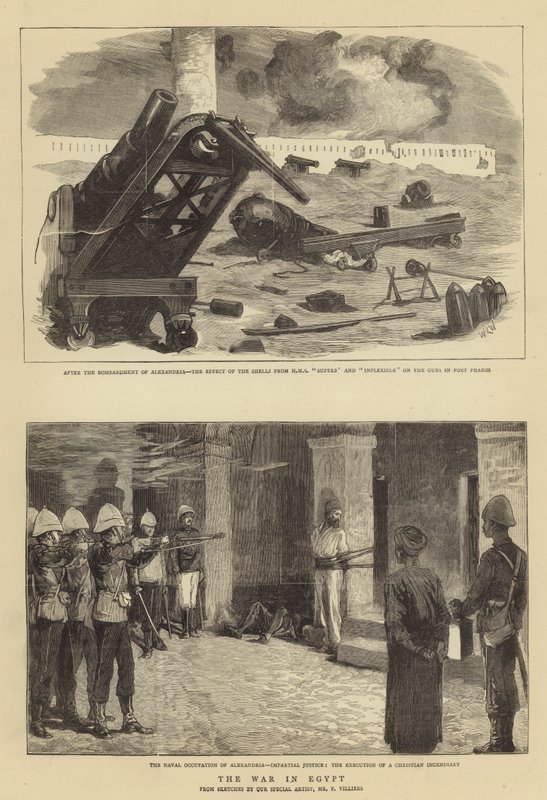 Der Krieg in Ägypten von William Lionel Wyllie
