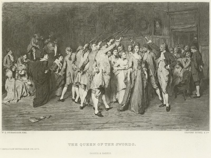 Die Königin der Schwerter von William Quiller Orchardson