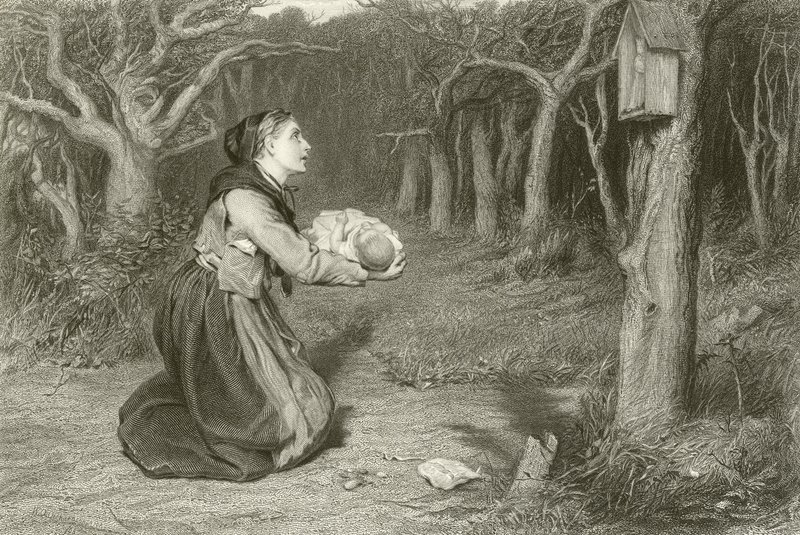 Der Schrein im Wald von William Quiller Orchardson