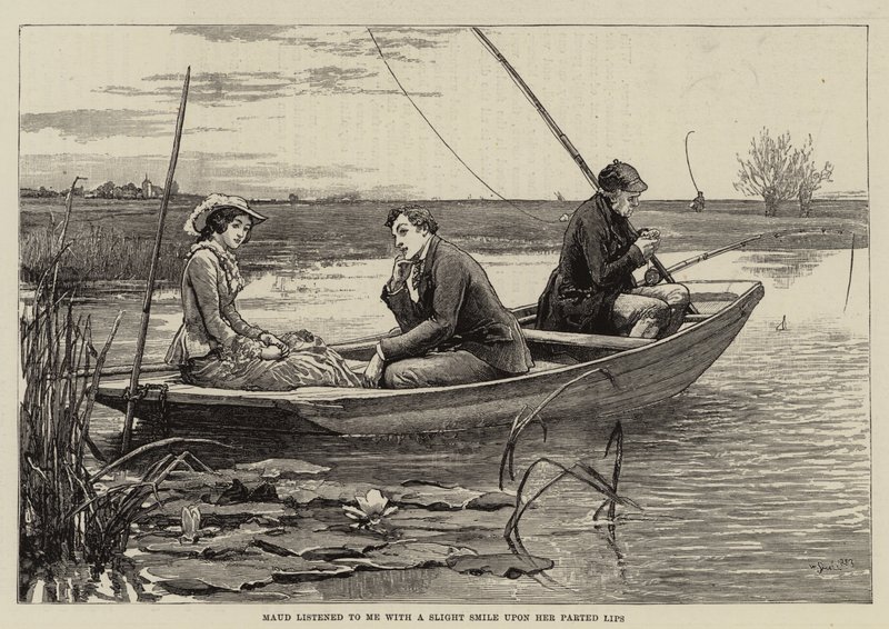Illustration für Thirlby Hall, von W. E. Norris von William Small