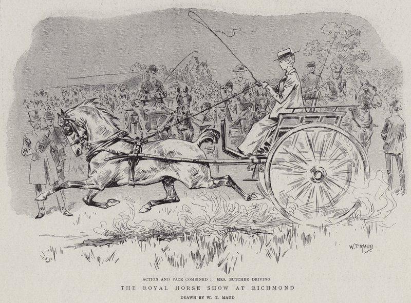 Die königliche Pferdeshow in Richmond von William T. Maud