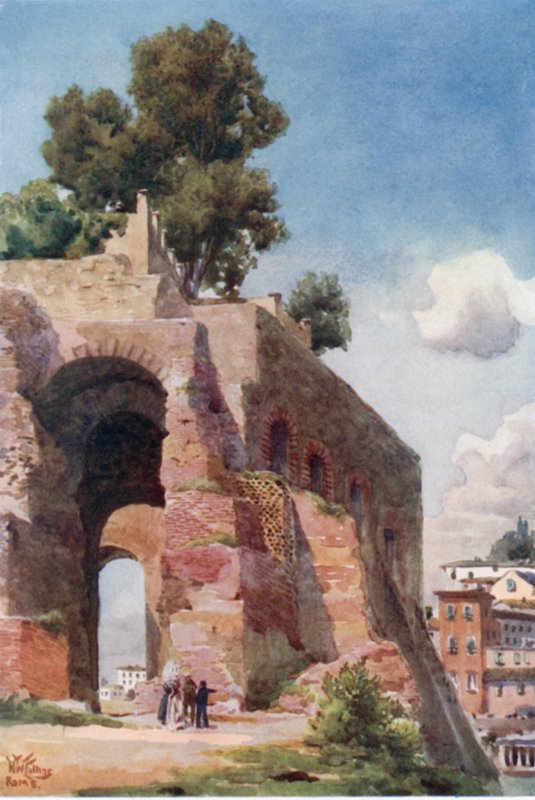 Rom. Auf dem Palatin von William Wiehe Collins