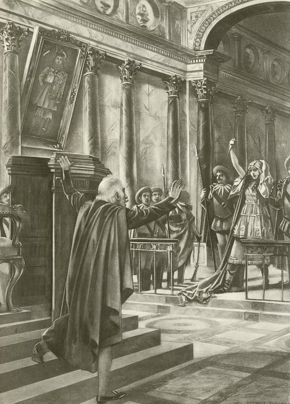Die böhmische Mädchen, Akt II Szene iv von William de Leftwich Dodge