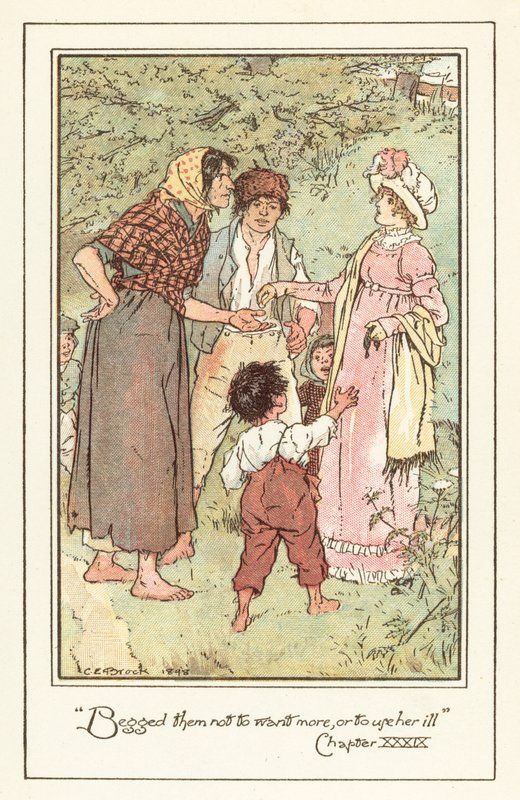 Illustration zu Jane Austens Emma von after Charles Edmund Brock