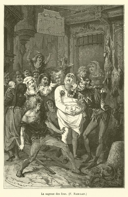 Die Weisheit der Narren von after Emile Antoine Bayard