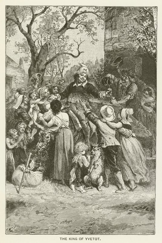 Der König von Yvetot von after Emile Antoine Bayard