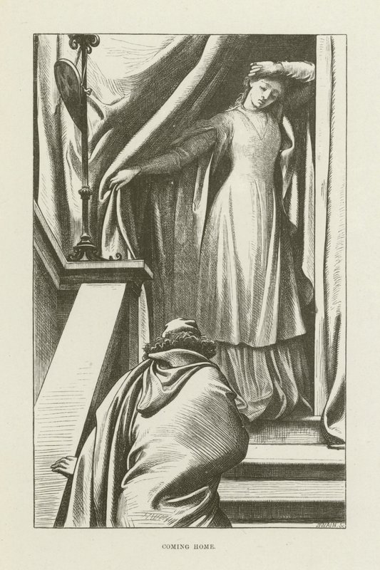 Illustration für Romola von George Eliot von after Frederic Leighton