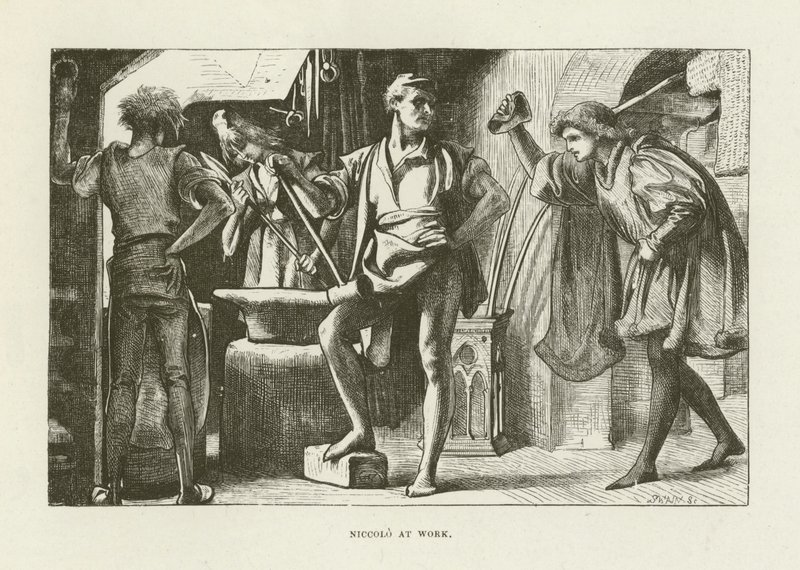 Illustration für Romola von George Eliot von after Frederic Leighton