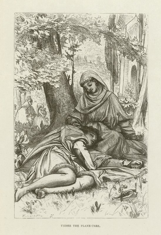 Illustration für Romola von George Eliot von after Frederic Leighton