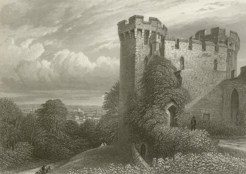 Stafford, vom Schloss aus von Henry after Warren