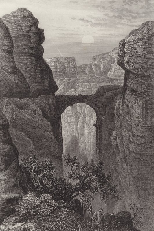 Die Straße von Edom von after John Douglas Woodward