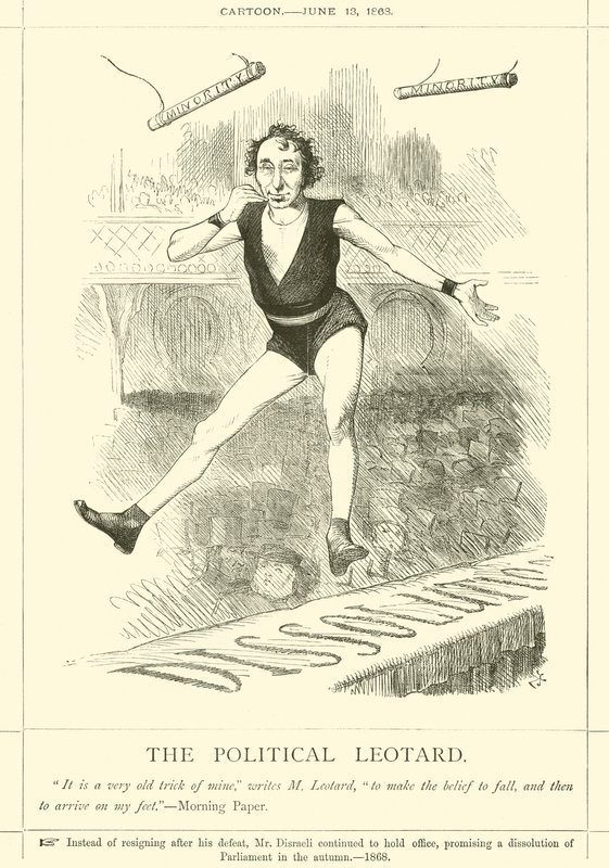 Das politische Trikot von after John Tenniel