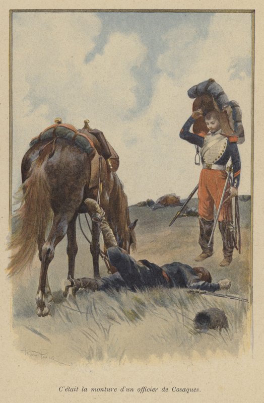 Es war das Pferd eines Kosakenoffiziers von after Paris