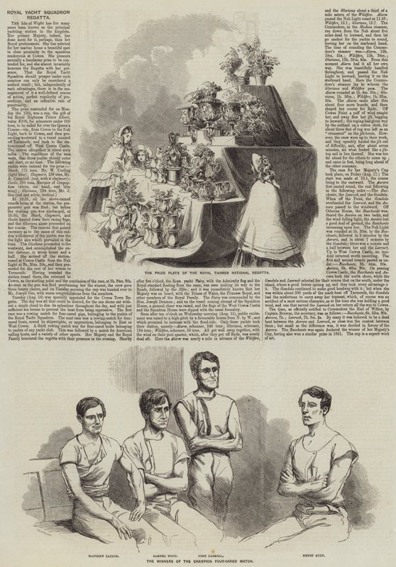 Regatta der königlichen Yachtstaffel von after Thomas Harrington Wilson