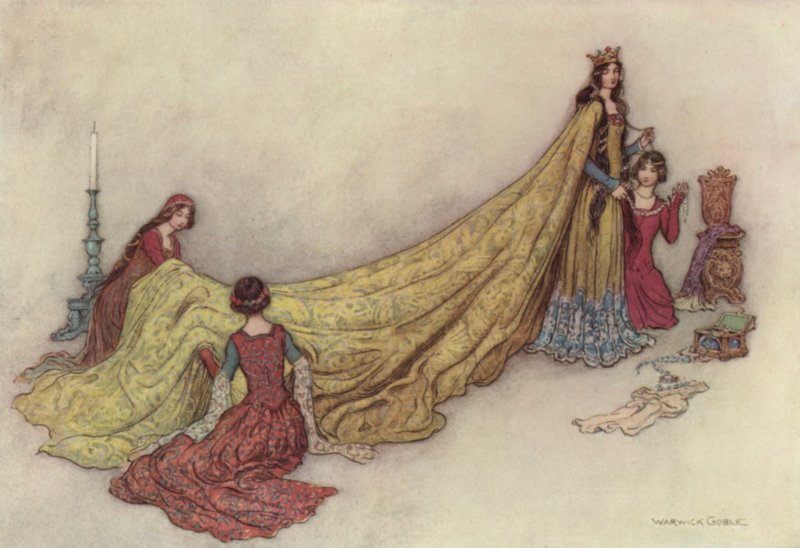 Geoffrey Chaucer, Die Geschichte des Klerikers von after Warwick Goble