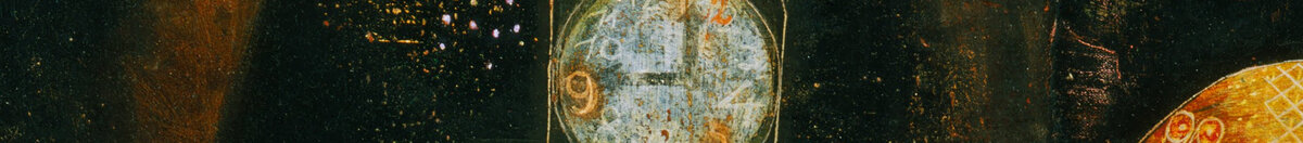 Fischzauber (Paul Klee), Detail: Uhr im Turm